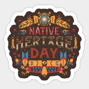 Native American Heritage Day – November Sticker